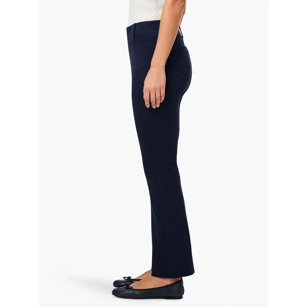 NIC + ZOE Plaza Demi Bootcut Ankle Pants In‎ Dark Indigo Size 6
